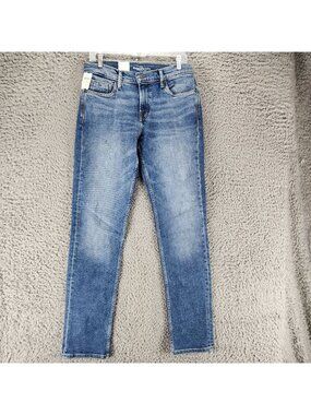 Rising Son & Co Jeans Mens 29x34 Medium Wash Mid Rise Straight *NWD*